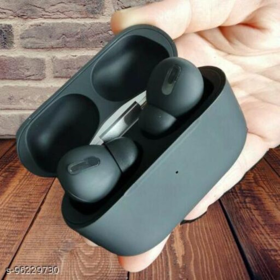 Airpods Pro-2 Generation Best Qaulity With 6 Month Warranty Z Black  - Black