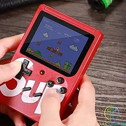 SUP 400 in 1 Retro Game Box Console Handheld Game PAD Box with TV Output & With Remote Controller Gaming Console (Multicolor)