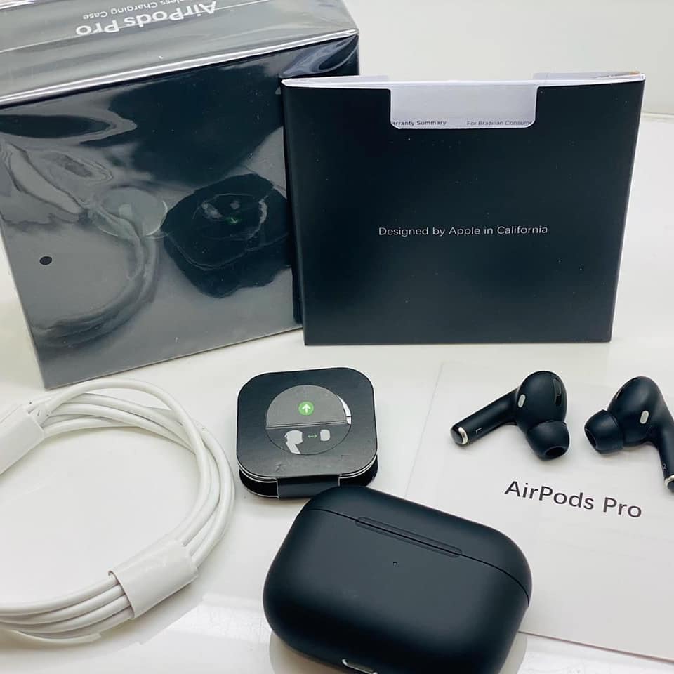 Airpods Pro-2 Generation Best Qaulity With 12 Month Warranty Z Black 