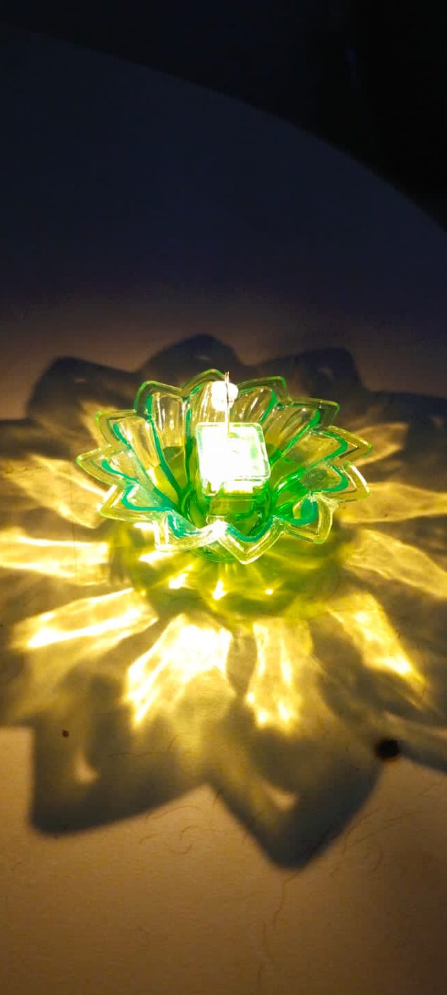 Diwali Diya Beutiful & Best Diya With Led Light ( Pack Of 6 )