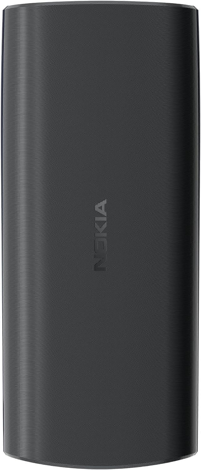 Nokia All-New 105 Dual Sim Keypad Phone with Built-in UPI Payments, Long-Lasting Battery, Wireless FM Radio - Black