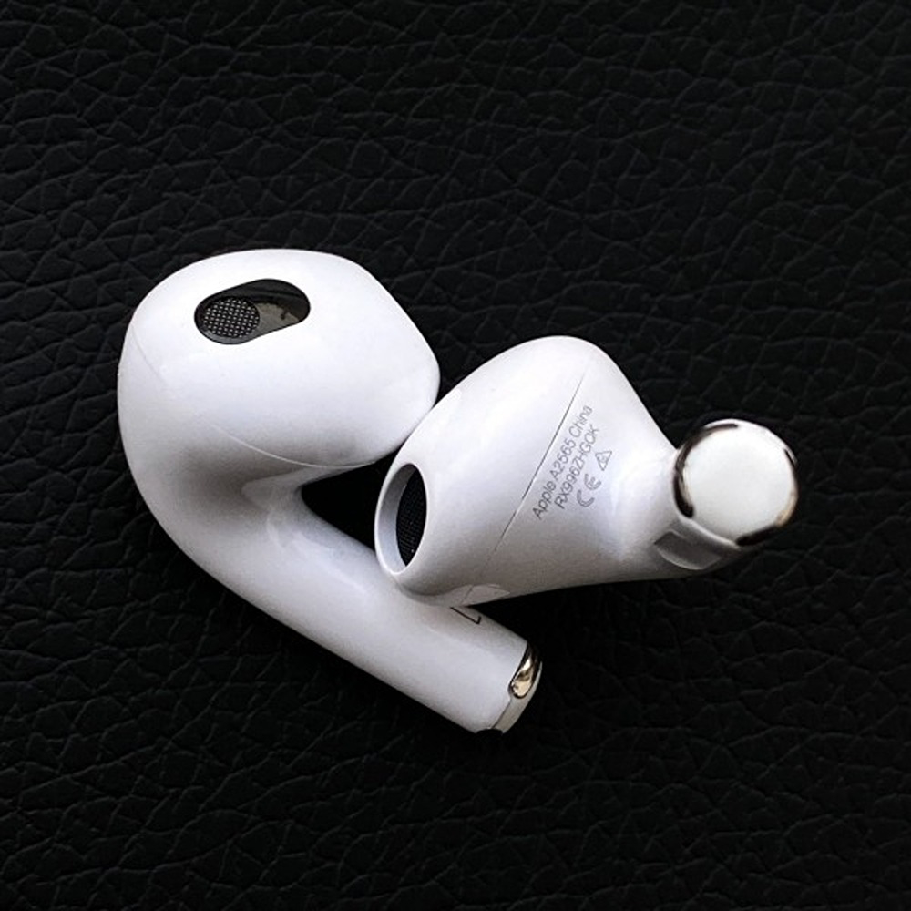 AirPods (3rd Generation) White Wireless Earbuds Best Quality With Free Case Cover - White