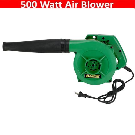 Black Cord Air Blower 500W Power, 13000RPM, Heavy Duty Electric Motor, Powerful Air Pressure, Unbreakable Plastic / Blowers for Cleaning Dust / PC Cleaner / Electric Air Blower / AC Cleaner (Made in I