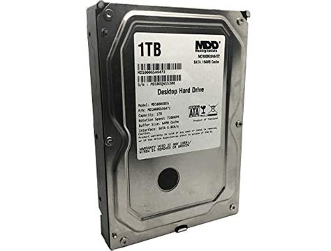 Consistent 1TB SATA Hard Drive 2yrs warranty