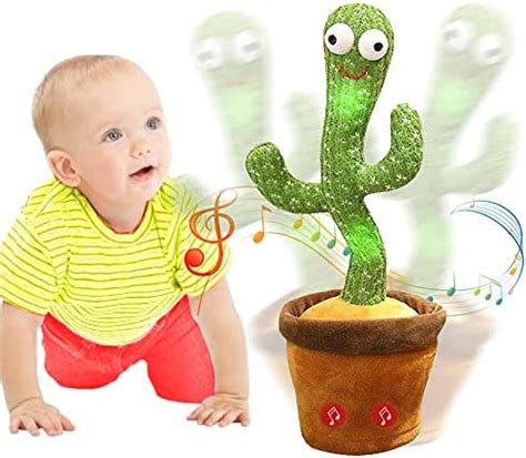 Dancing cactus Toy song singing also repeat what you say