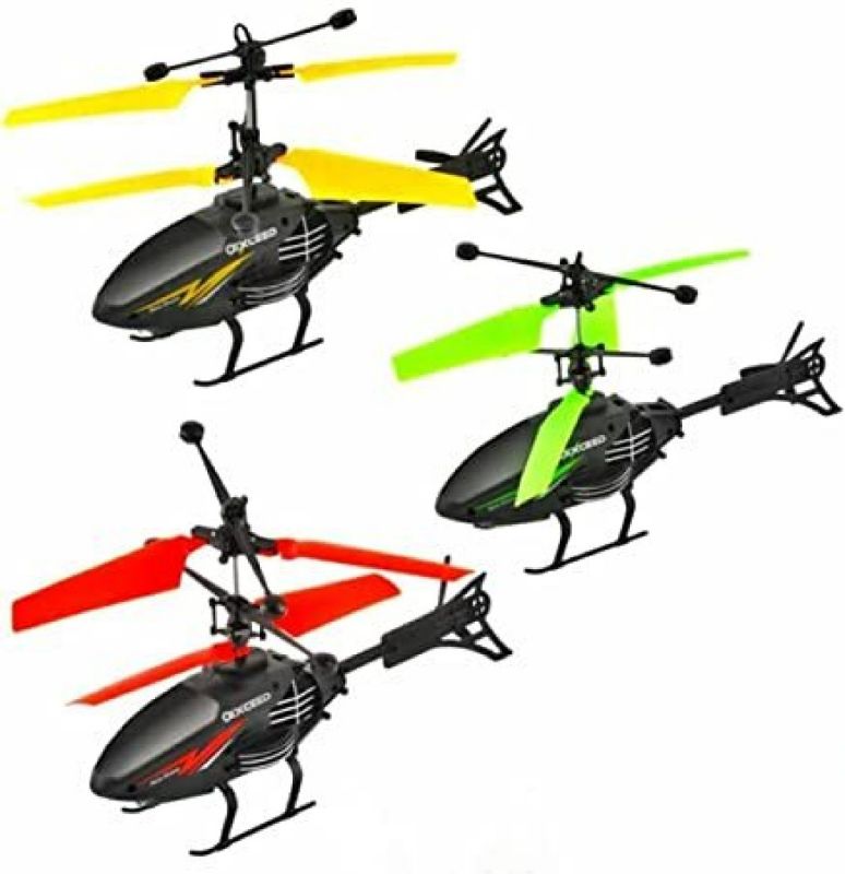 Helicopter Toy/Flying Helicopter Toy with Lighting Effect Hand Sensor and Remote Control Functional