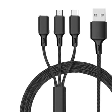 High Quality 3 In 1 Data Cable (V8+Iphone+Type C)