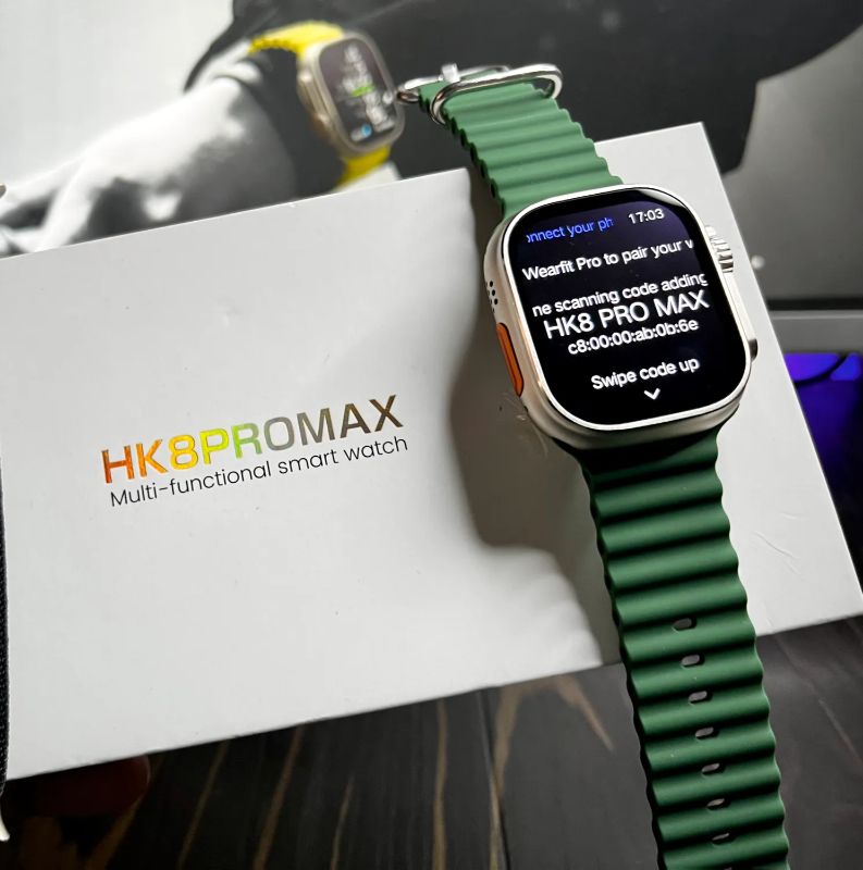 The HK8 Pro Max Ultra 9 smartwatch series comes with a small Fragrant Pearl  applewatch Premium Touch Chain 8 49mm 2.2-inch scree - AliExpress