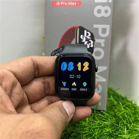 i8 Pro Max Touch Screen Bluetooth Smartwatch with Activity Tracker Compatible with All 3G/4G/5G Android & iOS Smartphones