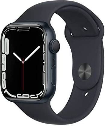 K17 Touchscreen(Series 7) , Working Crown (Logo on/Off) Smartwatch (Black)