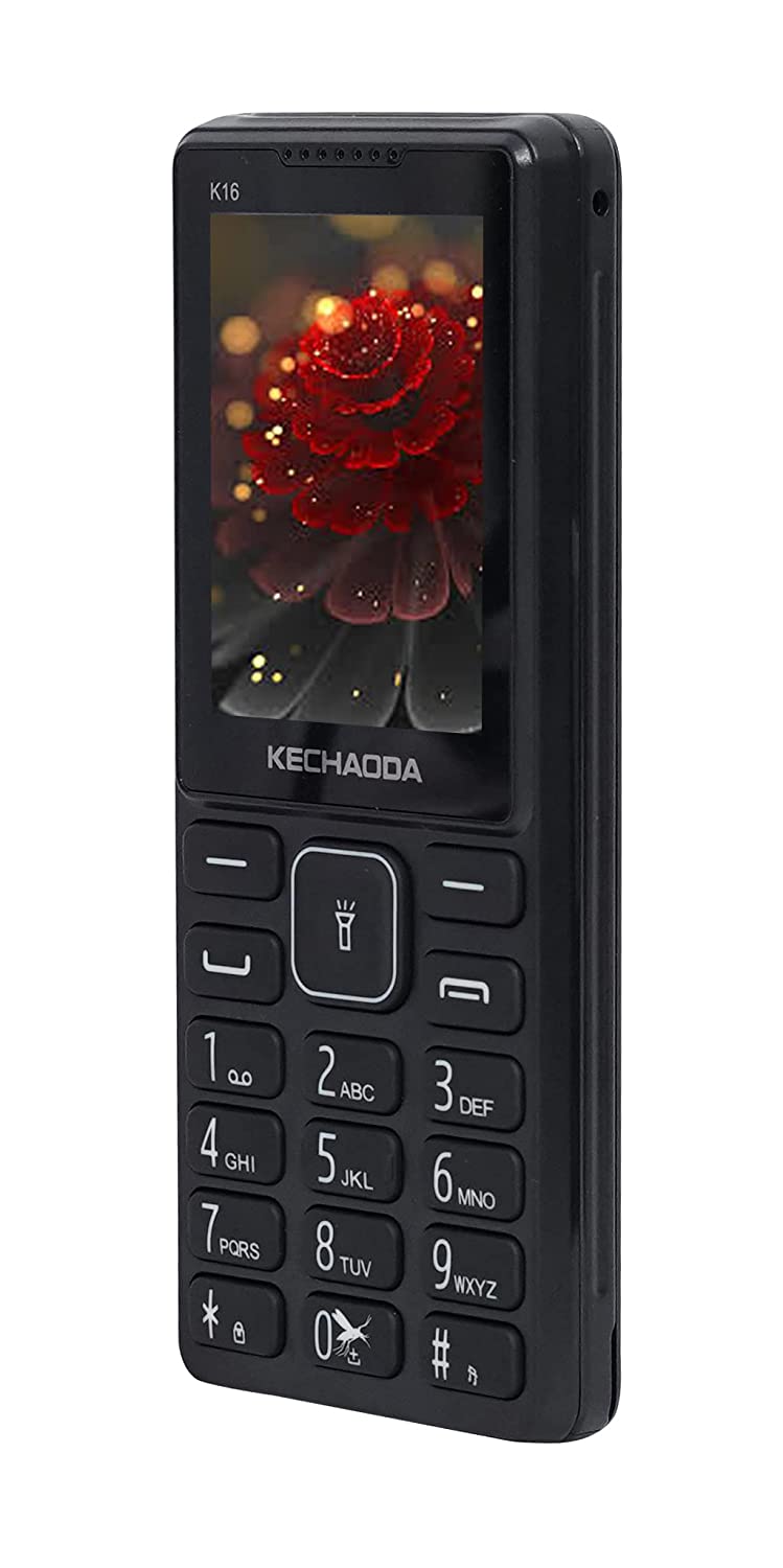 KECHAODA K16 (Black) Dual Sim Phone - Black