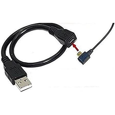 Micro Female to Male USB Cables for OTG Morpho 1300 E2, E3 - Black