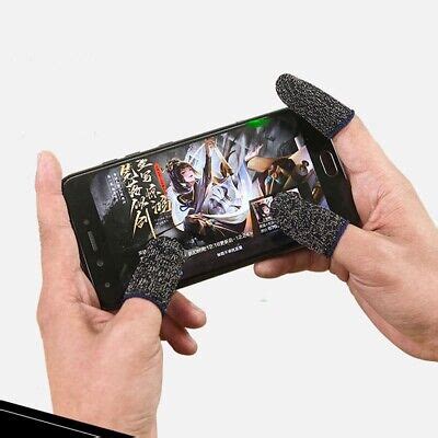 Mobile Finger Sleeve 1 Pair Trigger Game Controller For Pubg, Cod Gaming (S-52) Finger Sleeve (Pack of 6 )