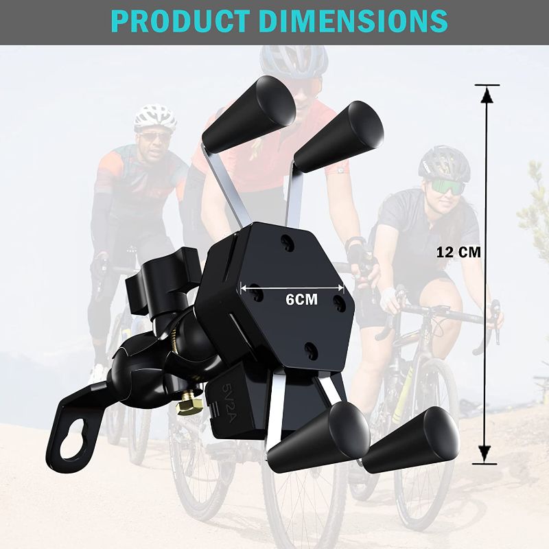 Motercycle Bike Mobile Phone Holder X Grip