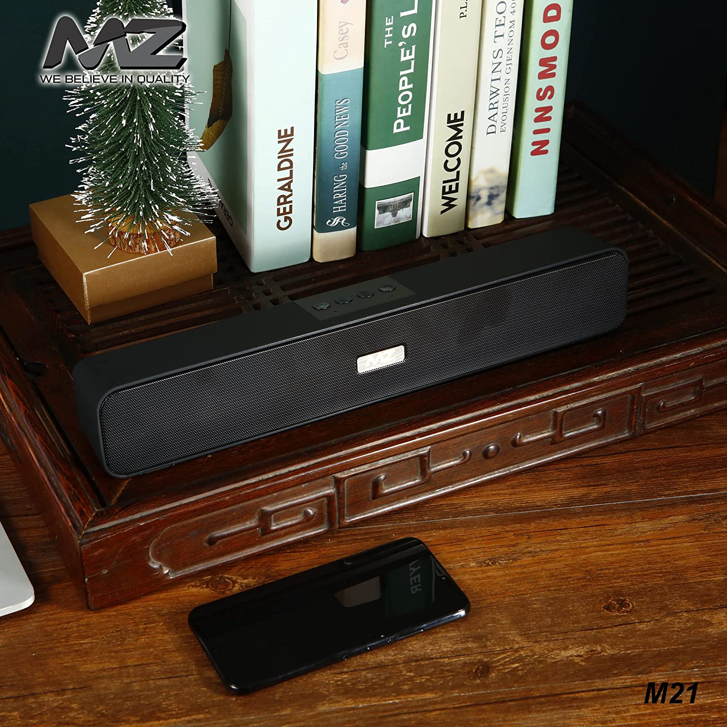 MZ M21 (Portable Home TV SOUNDBAR) Dynamic Thunder Sound 2400mAh Battery 10 W Bluetooth