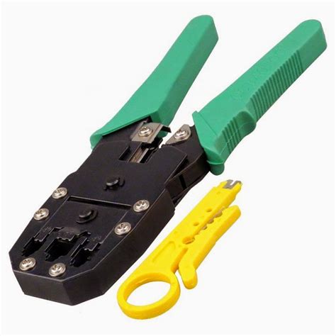 Rj45 Rj11 Rj12 Wire Cable Crimper Crimp Pc Network Tool