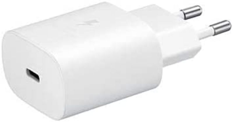 Samsung 25W USB-C Super Fast Charger True 25W Pd Charging Adapter Compatible for Samsung A14 5G, A73 5G, A53 5G, A23 5G, A04e, A04, A13 (White)