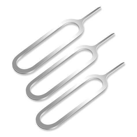 SIM Card Ejector Pin for All Smartphones Sim Card Tray Pin Eject Removal Tool Needle Opener Ejector (5 Pieces)