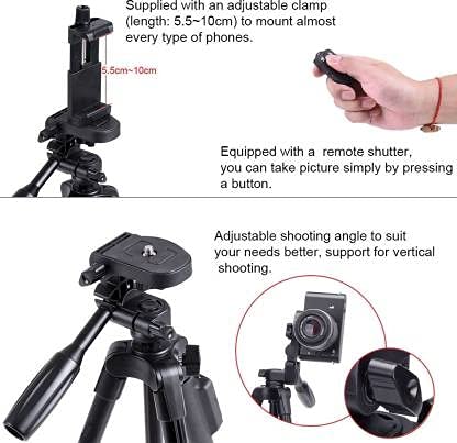 Tripod-3388 Arrive Shooting Angle Lightweight Camera Stand Tripod Kit Tripod