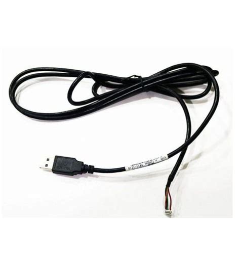 USB 2.0 morpho cable, morpho device cable for Mso 1300 E3/E2/E Biometric Finger Print Scanner morpho USB cable (Black)