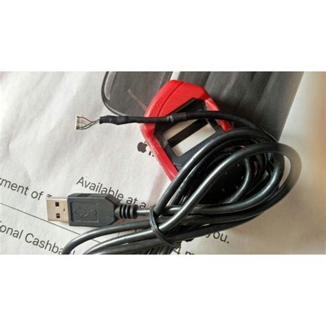 USB 2.0 morpho cable, morpho device cable for Mso 1300 E3/E2/E Biometric Finger Print Scanner morpho USB cable (Black)