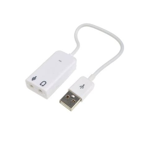 Usb Sound Adapter 7.1 Channel - White