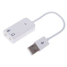 Usb Sound Adapter 7.1 Channel - White