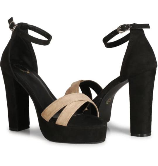 Black Heels Sandal - 3