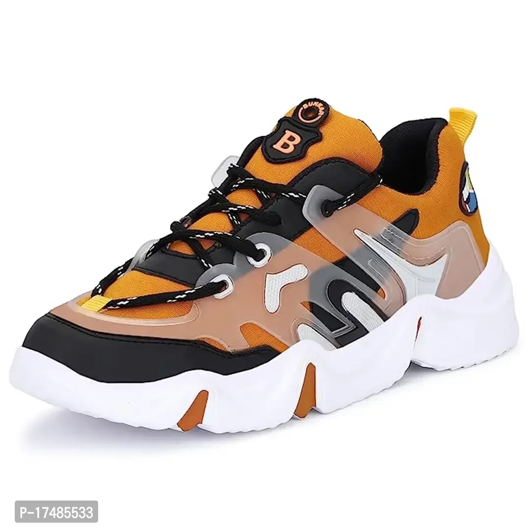 Stylish Men PVC Best Quality Sneakers - 7