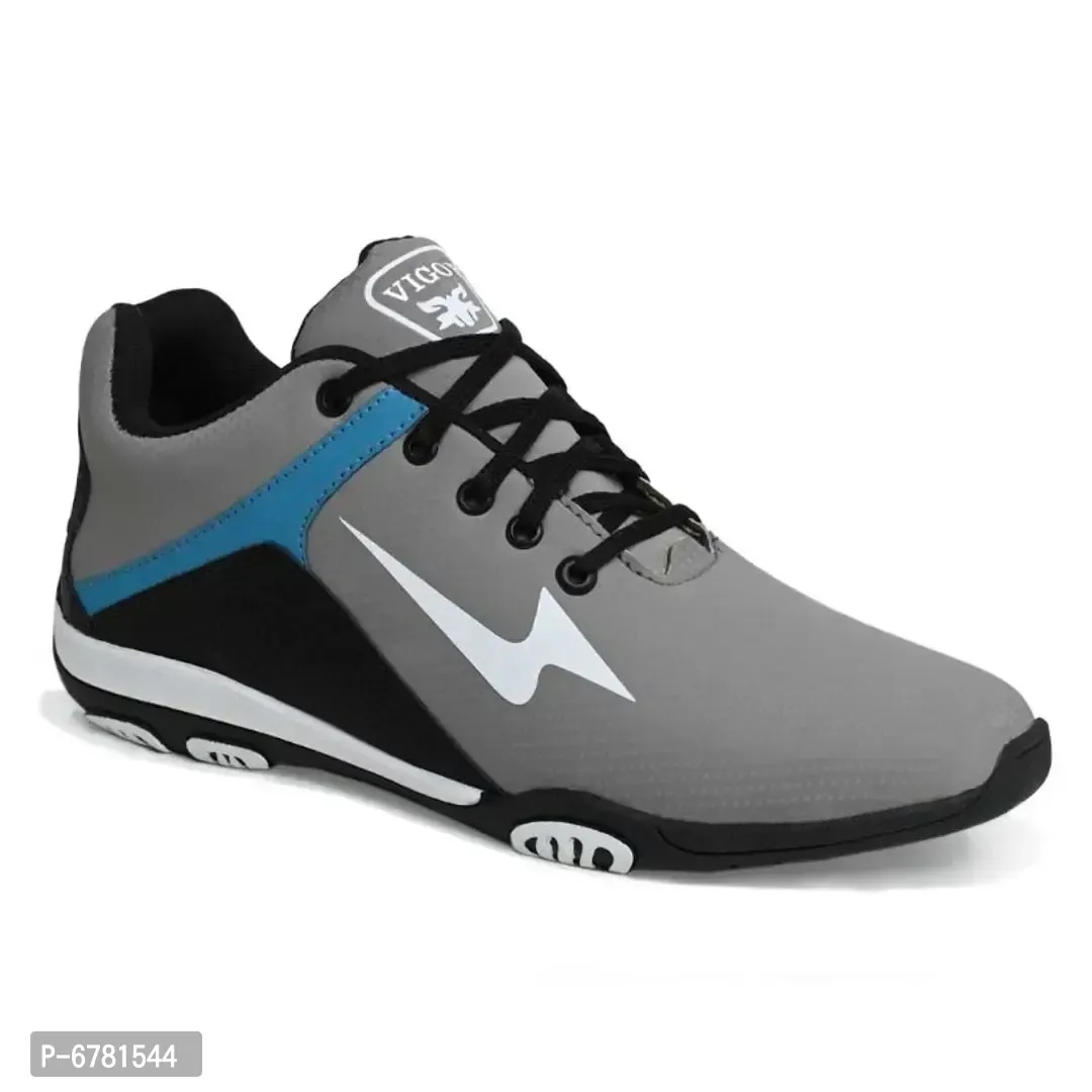 VIGOR Stylish Sporty Look Best Comfortable Shoes For Mens ( black ) - 9