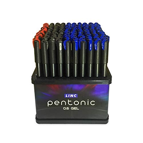 Linc Pentonic Gel Pen Red ink Color - 1 Pcs, Red