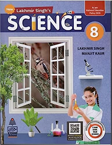 S Chand Science By Lakhmir Singh Manjit Kaur Class 8  Edition 2023