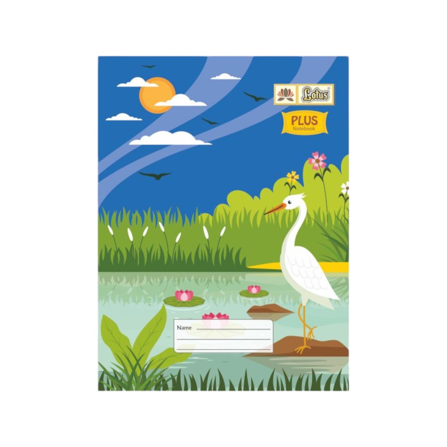 Lotus Plus Notebook Soft Cover 2 Line Rule Copy 24x18cm Pages 172