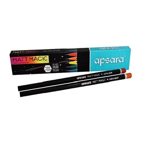 Apsara Matt Magic 2.0 Extra Dark Pencils ( 10 Pcs )