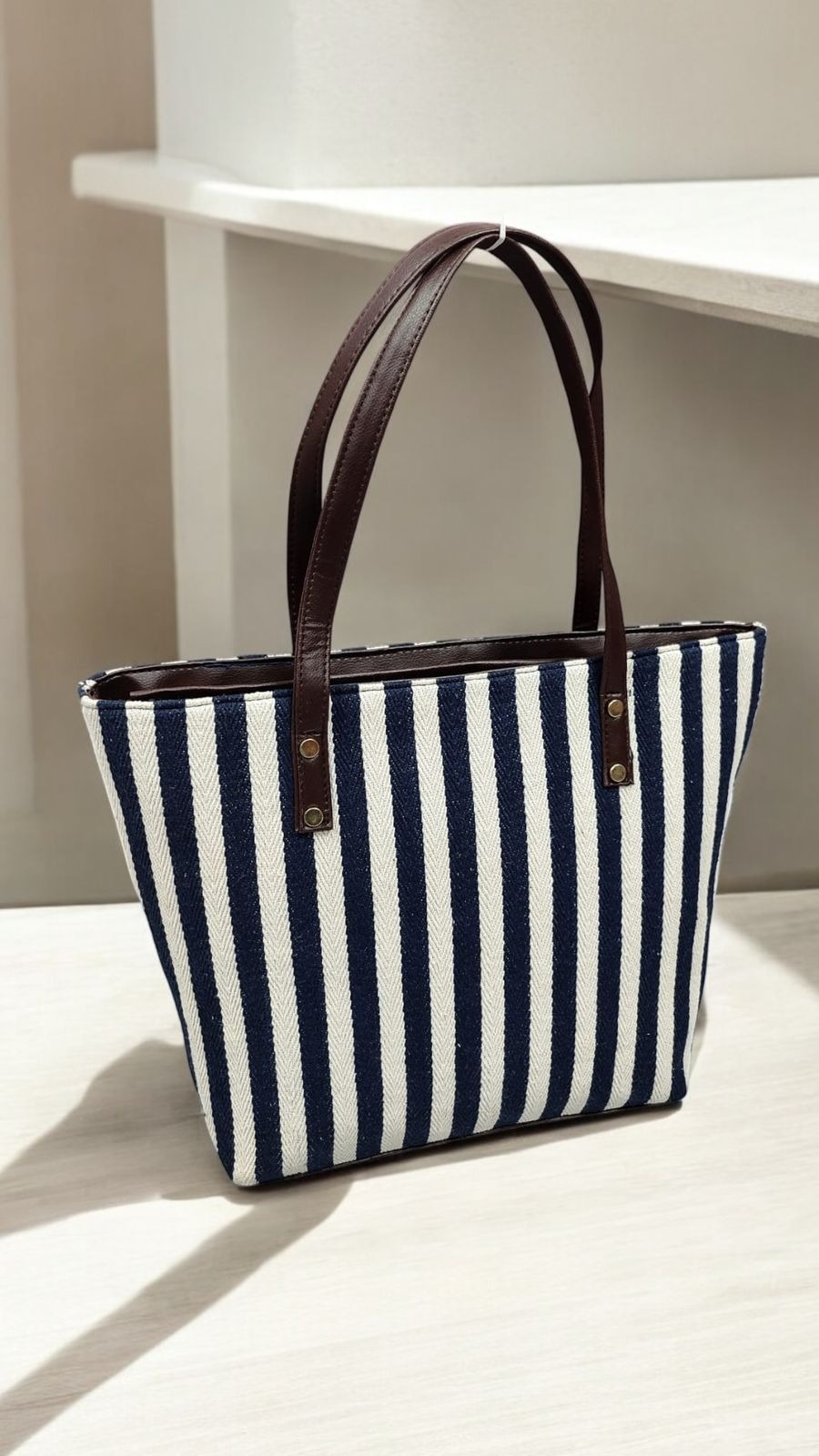 Everyday Tote Bag Jacquard Fabric