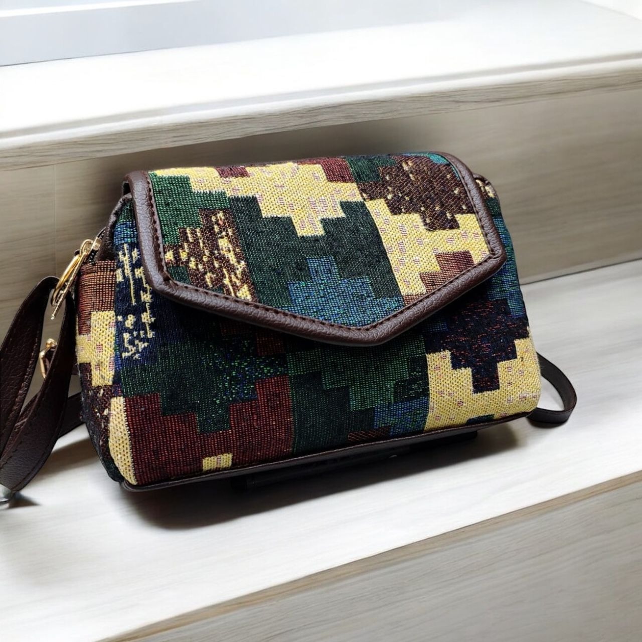 Mini Duffle Sling Bag