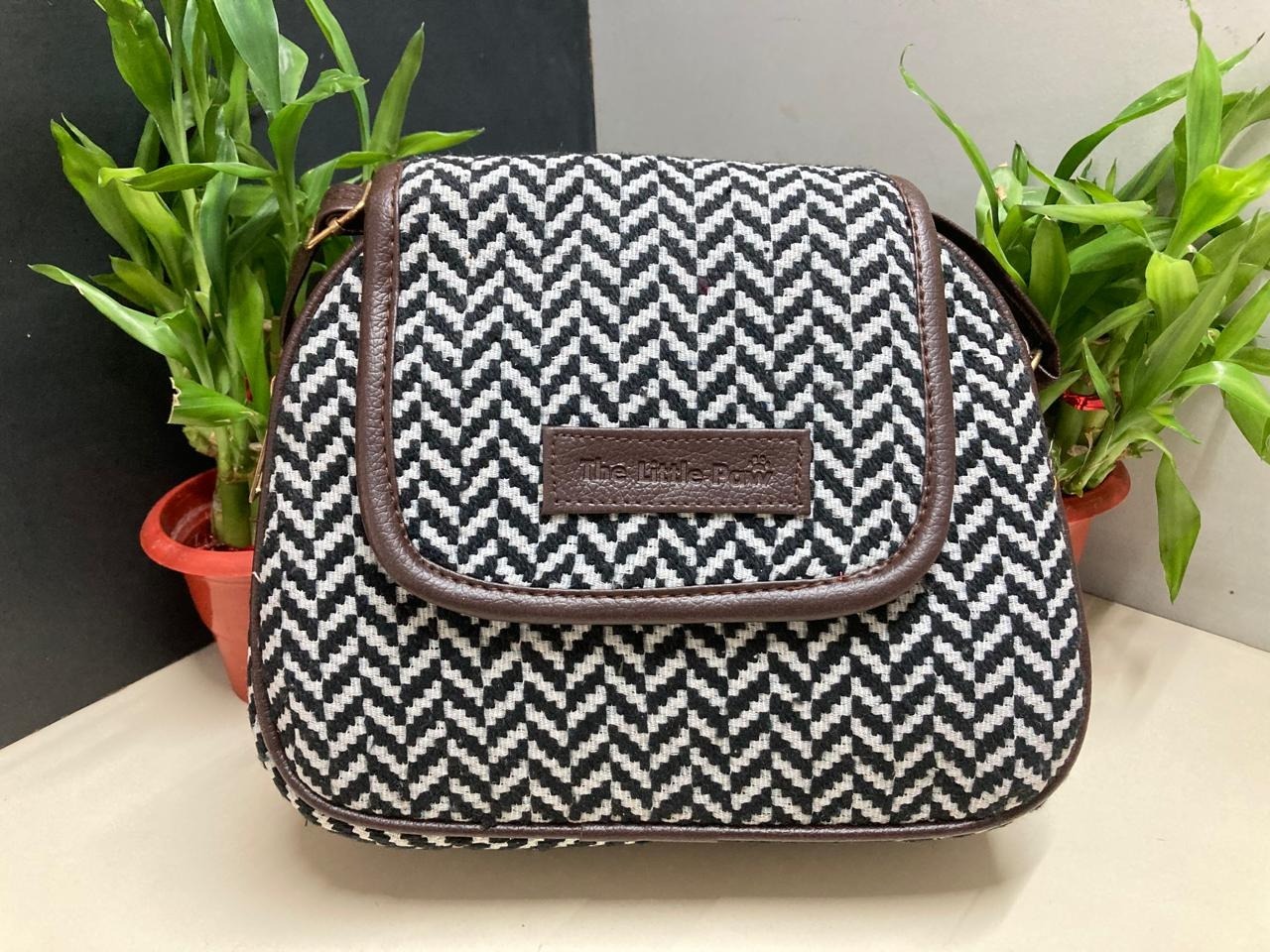 Wide Duffle Sling Bag