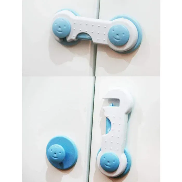 CHILD SAFE LOCK Child Safety Lock Child Toddler Baby Safety Locks Proofing For Cabinet Toilet Seat Fridge Door Drawers ( 1 Pc) - Mariner