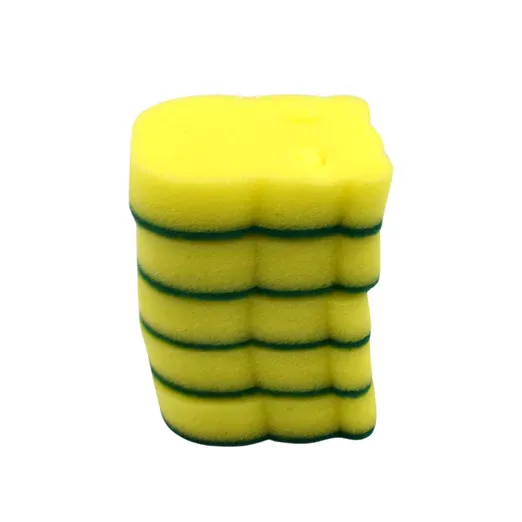 5PCS CLEANING SCRUB SPONGE