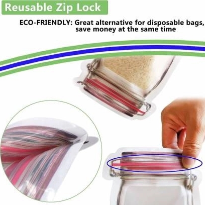 3PCS JAR SHAPE POUCH - 3