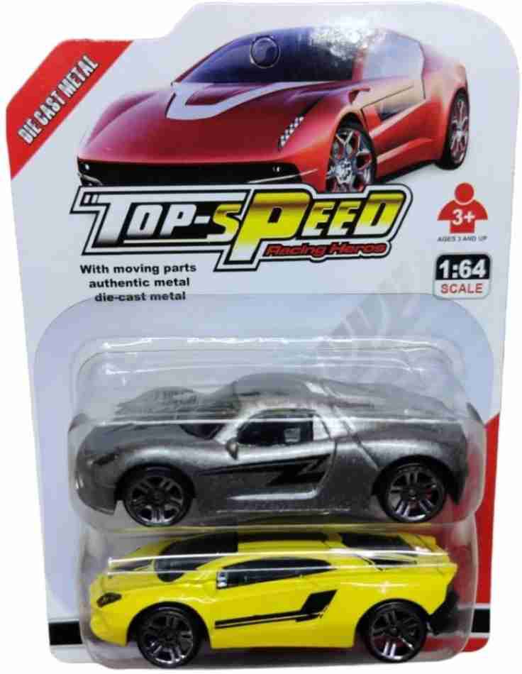 2PCS METAL CAR TOP SPEED