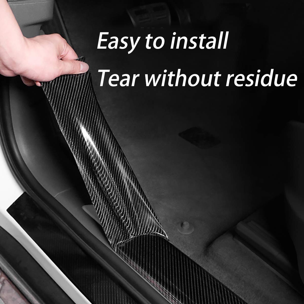 Unique Bargains Door Edge Guard Sticker For Car Sill Carbon Fiber Pattern Black 5cm X 10meter 1pcs F4c9dac6 9070 4b54 83c1 5e836680d927.af87a63758913bcec12792ccb2c51ab4