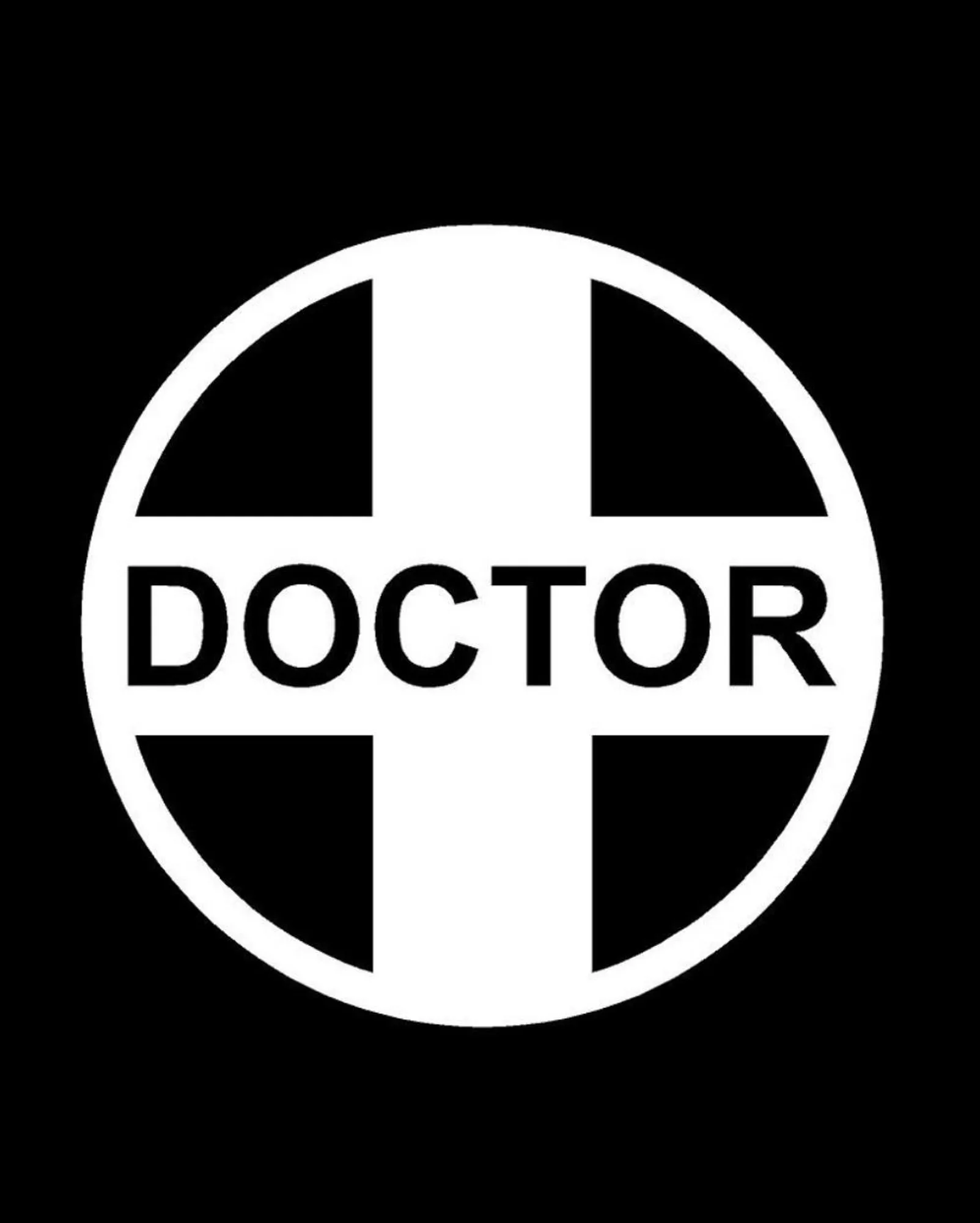 Doctor logo Reflective Sticker – STICK IT UP