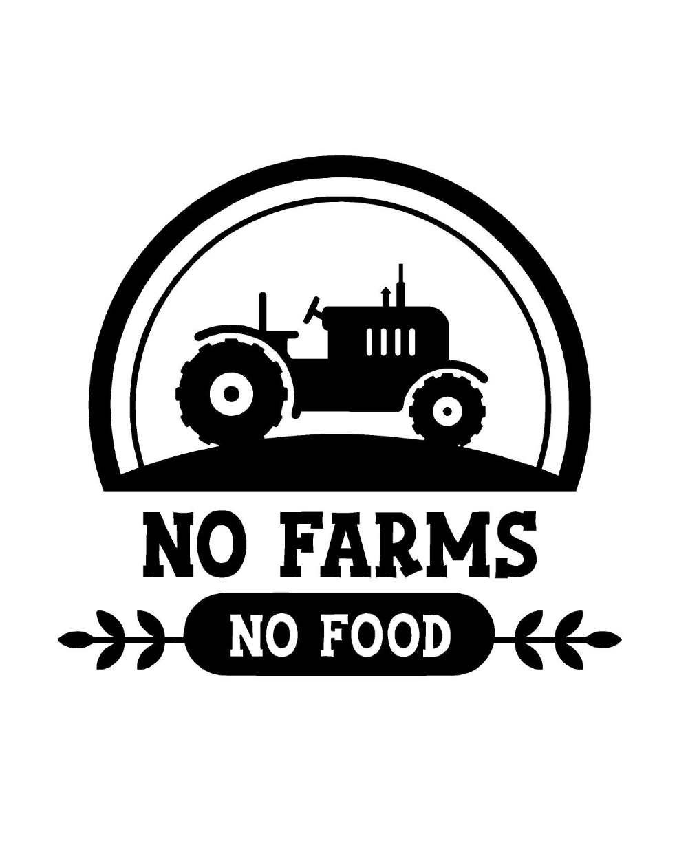 No farmers no food - No Farmers No Food - Sticker | TeePublic