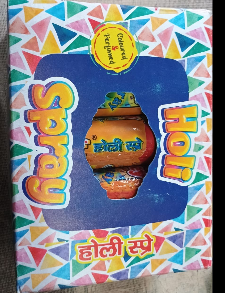 MQS Holi Special, Holi Colours Spray, Colour And Perfumed , Liquid Colour Spray 