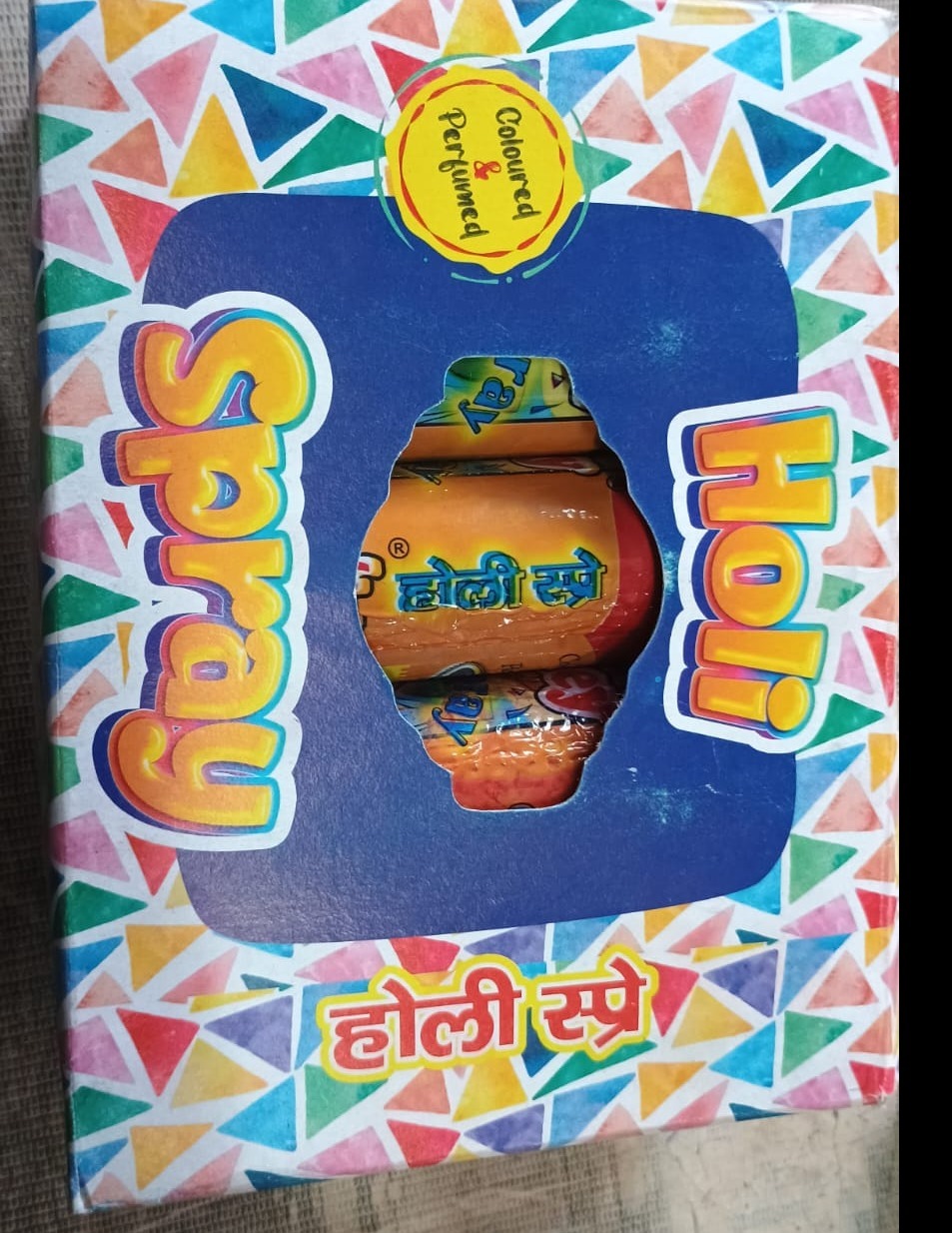 Holi Spray Colour, liquid Colour Pink, Colour & Perfumed