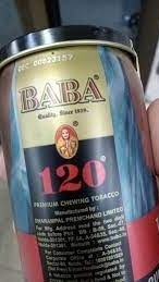 baba tobacco 120 BABA 120 Premium Pack Off-1, 50gm Tinn