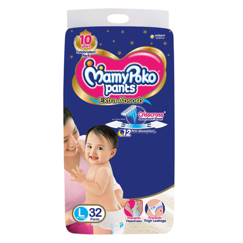 MamyPoko Pants Extra Absorb - L (9-14kg)