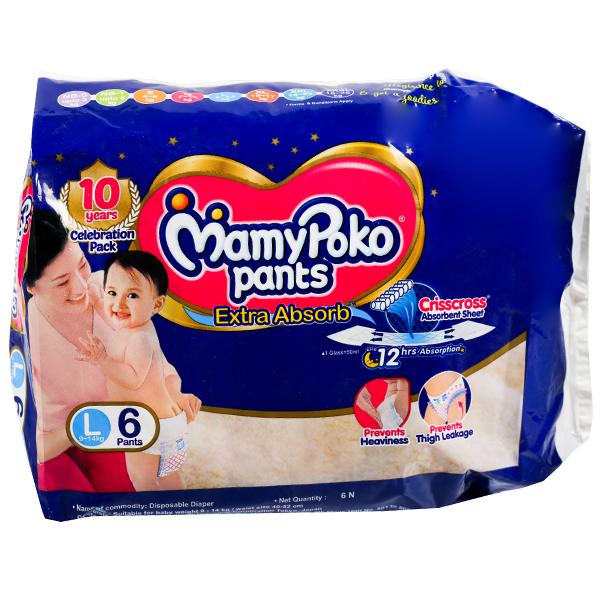 MamyPoko Pants Extra Absorb - L (9-14kg)