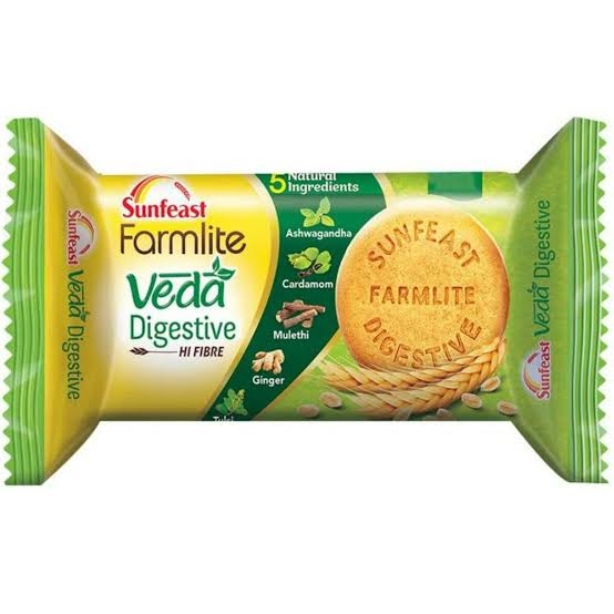 Sunfeast Farmlite Veda Digestive (Combo Pack) - 600g + 100g Free